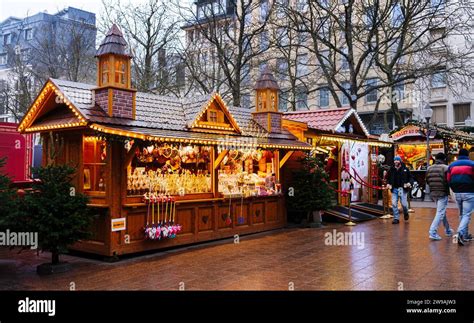 Luxembourg Christmas Market Atmosphere