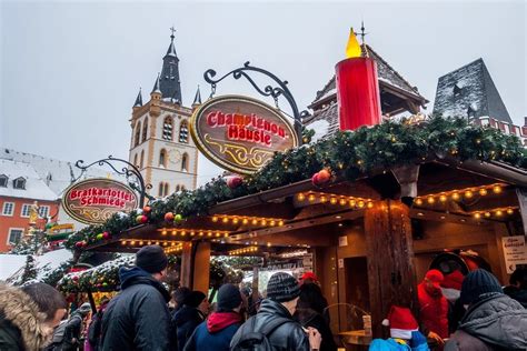 Luxembourg Christmas Market Food and Drink