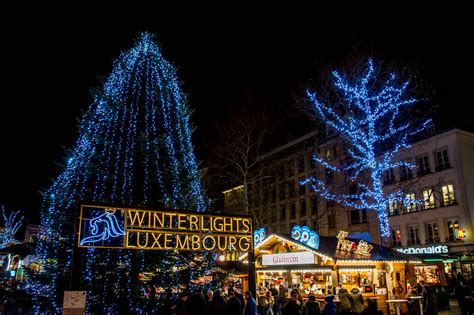 Luxembourg Christmas Market Holiday Spirit