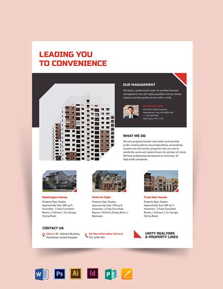 Luxury Apartment Flyer Template