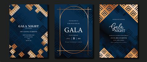 Luxury Gala Red Carpet Invitation Template