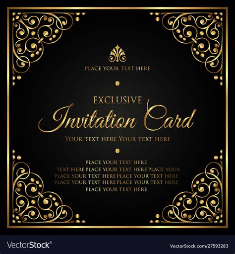 Luxury Invitation Template