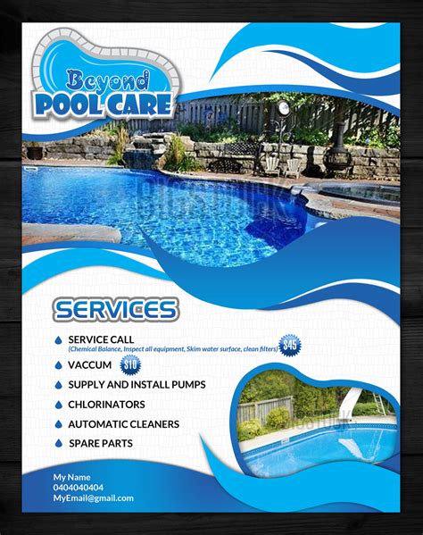 Luxury Pools Flyer