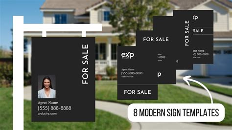 Luxury Real Estate Yard Sign Template