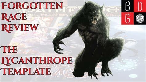 The lycanthrope template