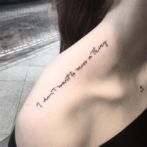 Lyric Tattoos