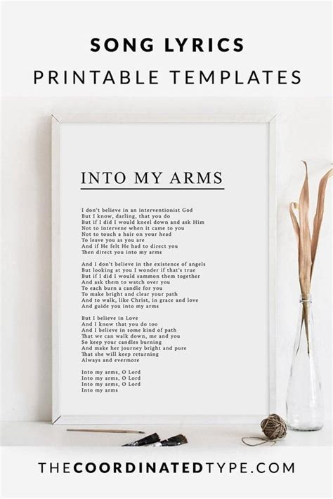 Lyrics Template