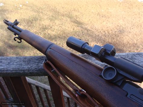 M1 Garand sniper rifle