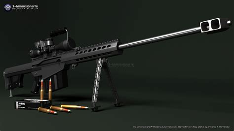 M107 Sniper Rifle Features