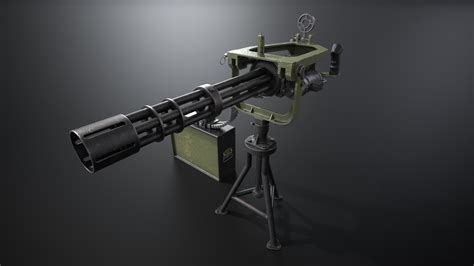 M134 Minigun Machine Gun