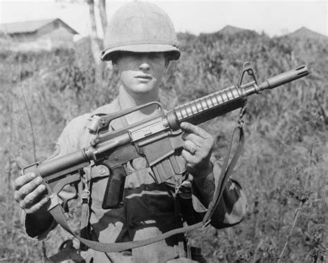 M16 Rifle in Vietnam War