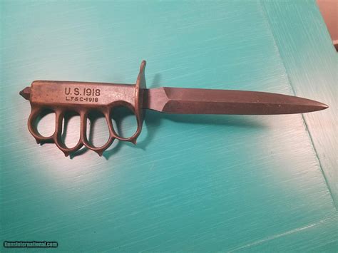 The M1918 Trench Knife was a standard-issue knife for American soldiers