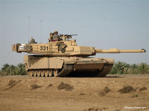 M1A1 Abrams Tank on the Battlefield