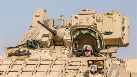 M2 Bradley's 25mm M242 Bushmaster chain gun