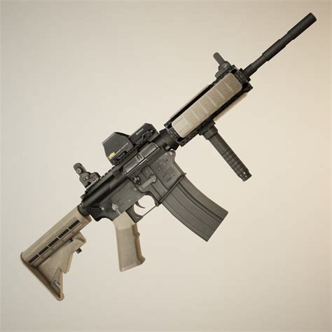 M4 Rifle at Medium Range