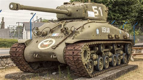 M4 Sherman Tank on Display