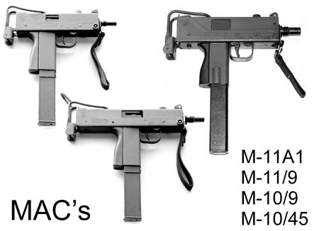 History of MAC-10 and MAC-11