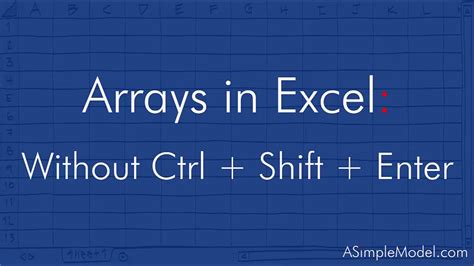 Mac Array Formulas