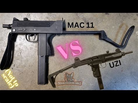 MAC 11 vs Uzi comparison