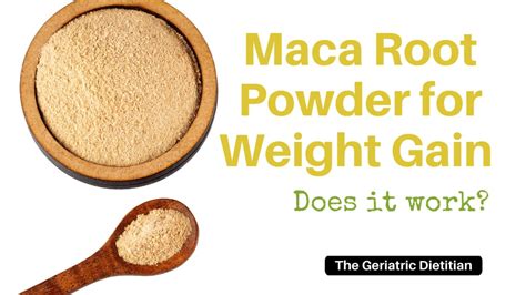 Maca Root Weight Gain Image 7