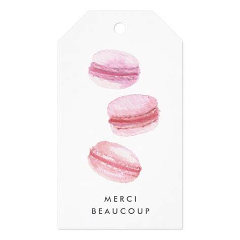 Macaron Gift Tags