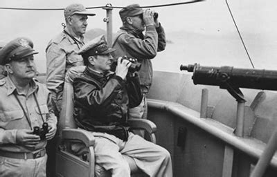 MacArthur during the Inchon Landing