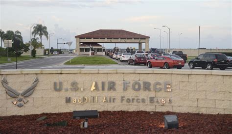 MacDill AFB Main Gate