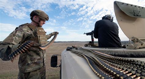 Machine gun training