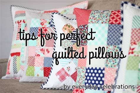 Machine Quilting Patterns for Pillows