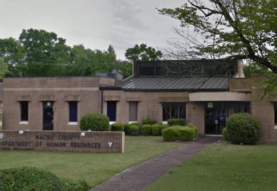 A picture of a food stamp office building