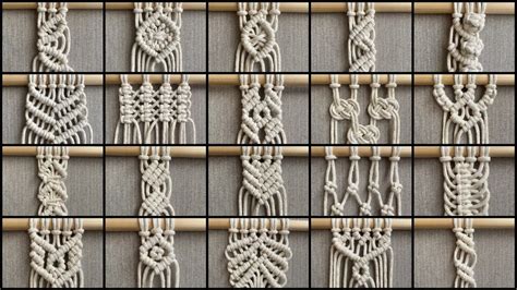 Macrame patterns