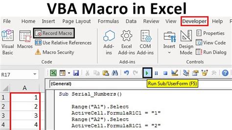 Macro in Excel