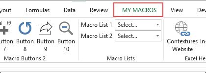 Macro Tabs