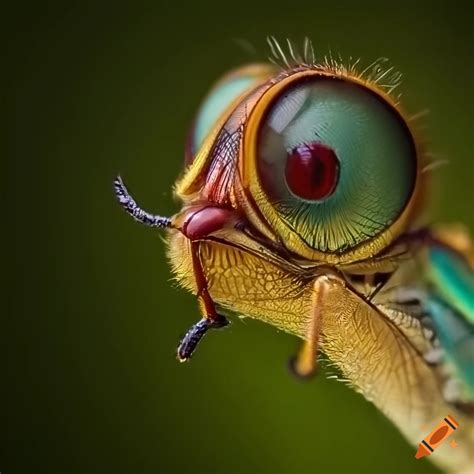 A macro photograph of a butterfly