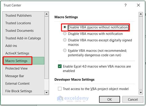 Macros Enabled But Not Working Solutions