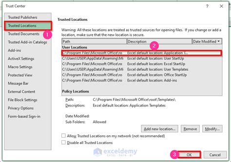 Macros greyed out in Excel