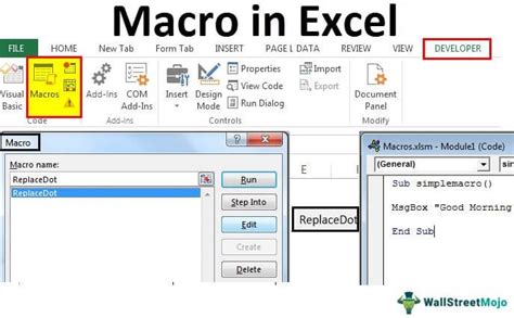 Macros in Microsoft Visio