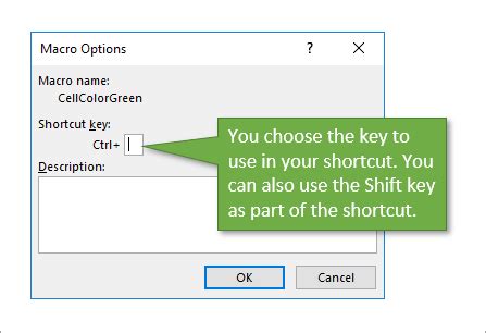 Using Shortcut Keys for Macros in Google Suite