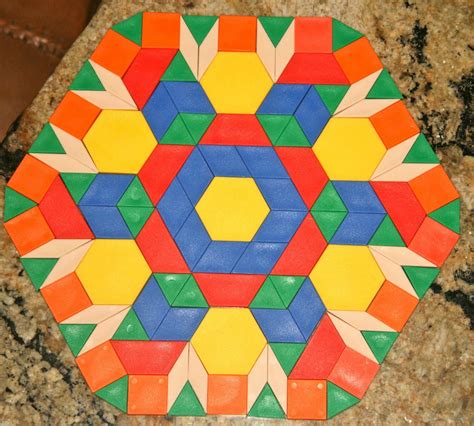 Mad Minute pattern blocks examples