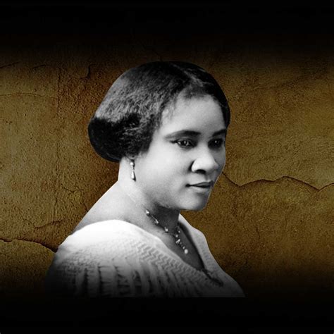 Madam C.J. Walker, an African American entrepreneur and philanthropist