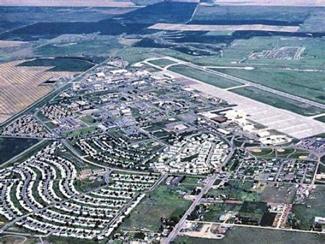 Aerial view of Maelstrom Air Force Base