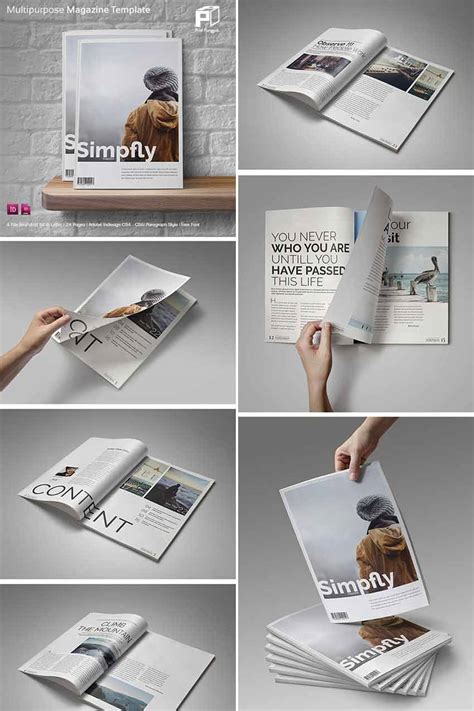 Magazine Template Design 3