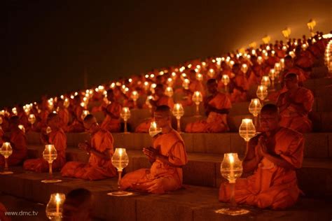 Magha Puja Day in Thailand