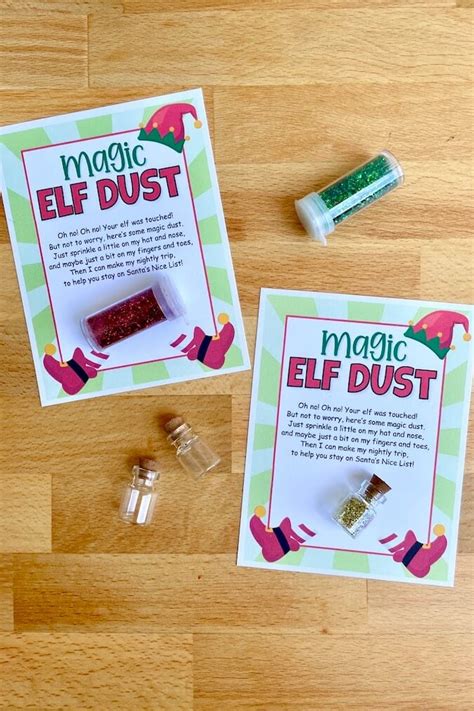 Magic Elf Dust Printables for a Sparkly Room Decor