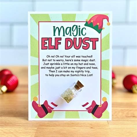 Magic Elf Dust Printables for a Magical Party Decorations