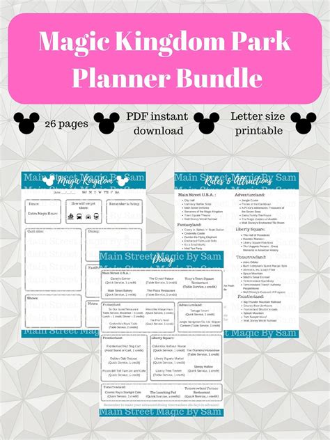 Magic Kingdom Planner