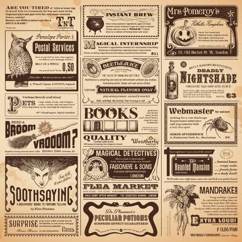 Magical Classifieds Printable