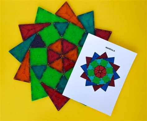 Magna Tile printables for creativity