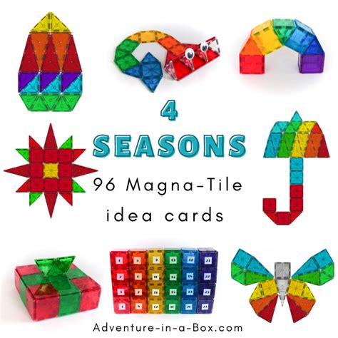 Magna Tile printables for fine motor skills