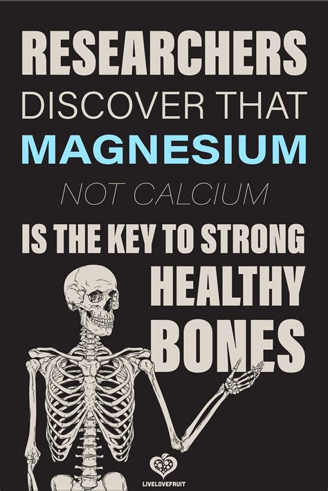 Magnesium role in bone health